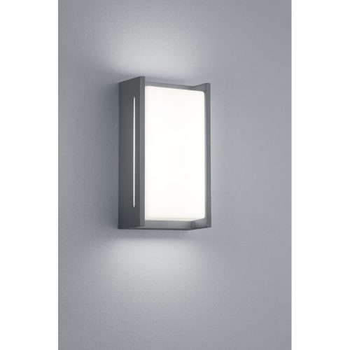 Indus fali lámpa antracit, fehér LED 850lm 3000K