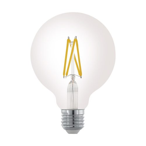 LED E27 G95 7,5W 2700K 806lm átlátszó Eglo 110024