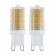 LED G9 3W 3000K 320lm 2db szett Eglo 110154