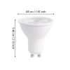 LED GU10 400lm Eglo-110308 Connect-Z fényforrás