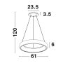 Albi LED NL-8105608 függeszték