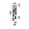 Siderno LED függeszték NL-9054442