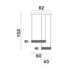 Agos LED NL-9054445 függeszték