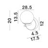 Nuvole LED NL-9061439 falikar