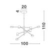 Nordik LED NL-9080122 függeszték