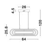 Arte LED függeszték NL-9110352