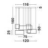 Cornice LED függeszték NL-9142765