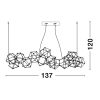 Nebula LED függeszték NL-9186814