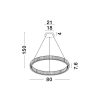 Aurelia LED NL-9333067 függeszték