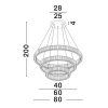 Aurelia LED NL-9333069 függeszték