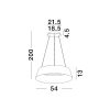 Alba LED NL-9345657 függeszték