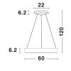 Rando Thin LED NL-9453451 függeszték