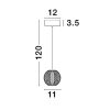 Brillante LED NL-9511010 függeszték