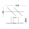 Raccio LED NL-9695213 függeszték