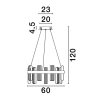 Argo LED NL-9756714 függeszték