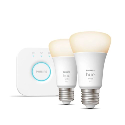 Hue E27 White 9.5W 2db szett led fényforrás Philips 8719514289116