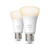 Hue E27 White 9.5W 2db led fényforrás Philips 8719514289192