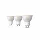 Hue GU10 4.2W White Ambiance Philips-8720169230095 3db szett led fényforrás