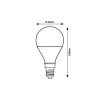 Filament LED Rabalux-79014 E14 2W 4000K 470lm