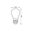 Filament LED Rabalux-79015 E27 2W 3000K 470lm