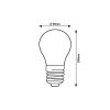 Filament LED Rabalux-79042 E27 8W 2700K 1050lm