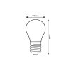 Filament LED Rabalux-79050 E27 4W 2700K 470lm