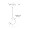 Molecule ZU-P0454-06Q-F7AA függeszték